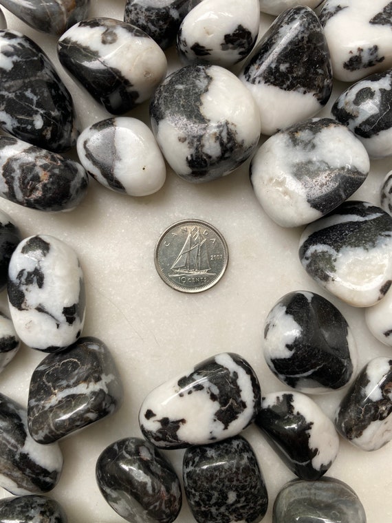Zebra Rock Black And White Jasper Stone Meaning Where To Find