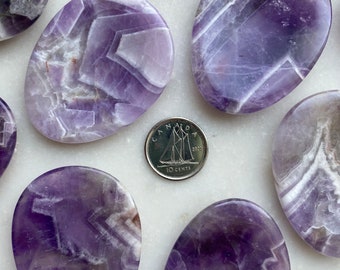 Dog Tooth Amethyst Worry Stone