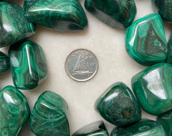 Malachite Tumbled Crystal