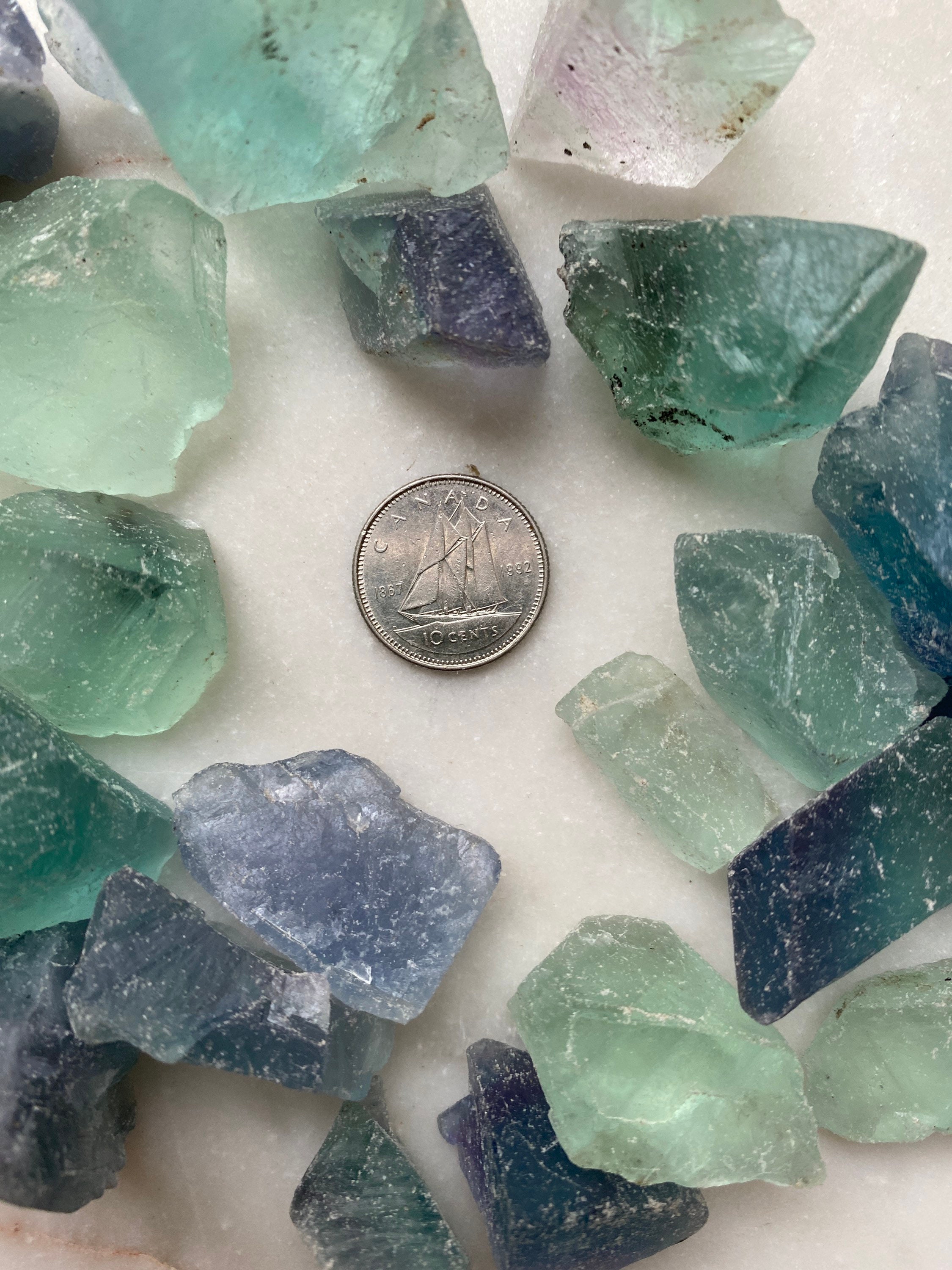 Fluorite Chip Rough Crystal