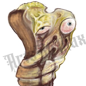 Wrung Out French Toast Art Print 5x7 8x10