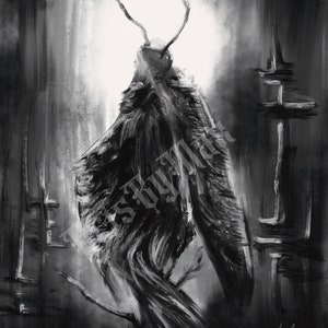 Mothman Poster 5x7 8x10 Art Print Cryptid Gift for Moth Man Lover Cryptozoology Gifts