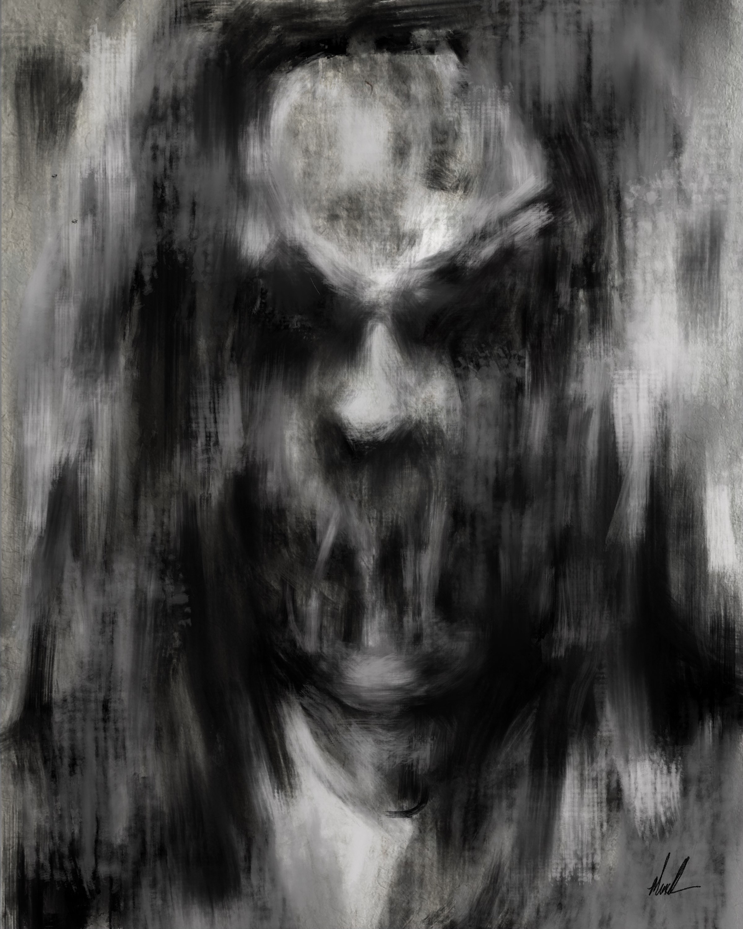 Mr Boogie Bagul Horror Sinister Art Print Etsy