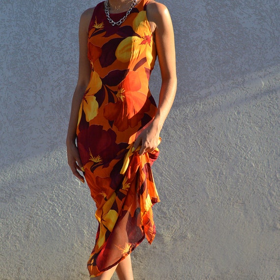 Vintage Maxi Hawaii Dress