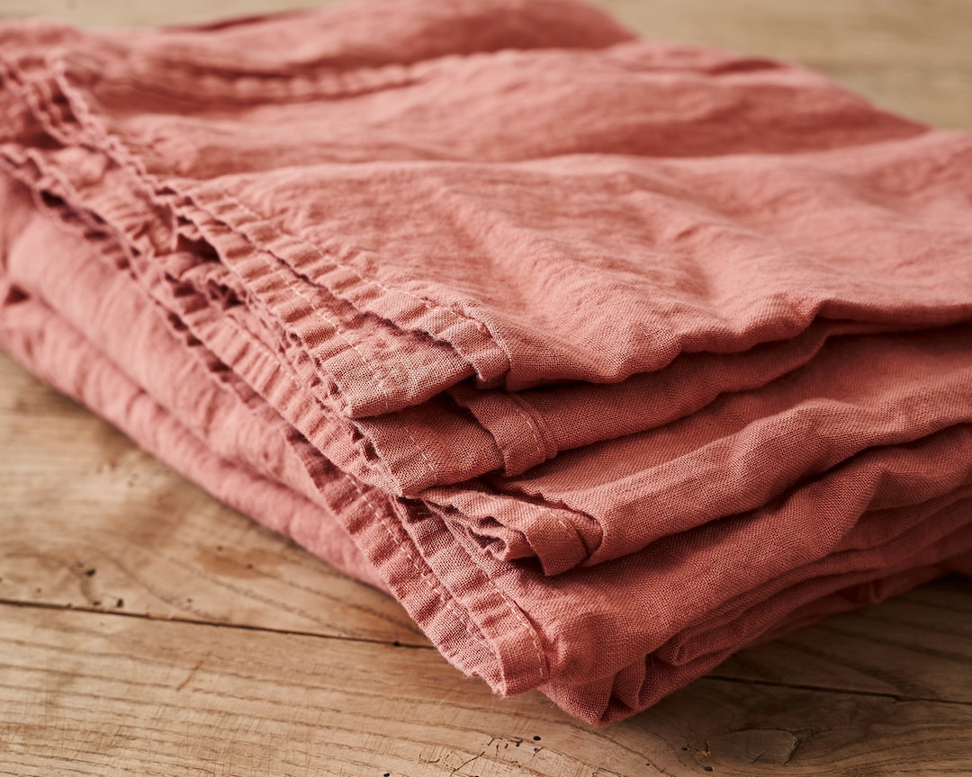 Linen Flat Sheet, Linen Flat Sheet Queen, King, Full, Pure Linen Sheet