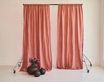 Soft Linen Curtain Panel: Multifunctional Boho Style