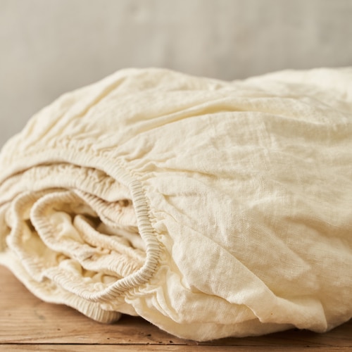 Linen Fitted Sheet Linen Fitted Sheet Queen King Full Pure Etsy