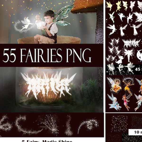 Fairy wings, Fairy PNG Photoshop overlay, Firefly Overlays, PNG,  Fantasy, Magical fairy, fairy pixie photo overlays, princess png, pixie