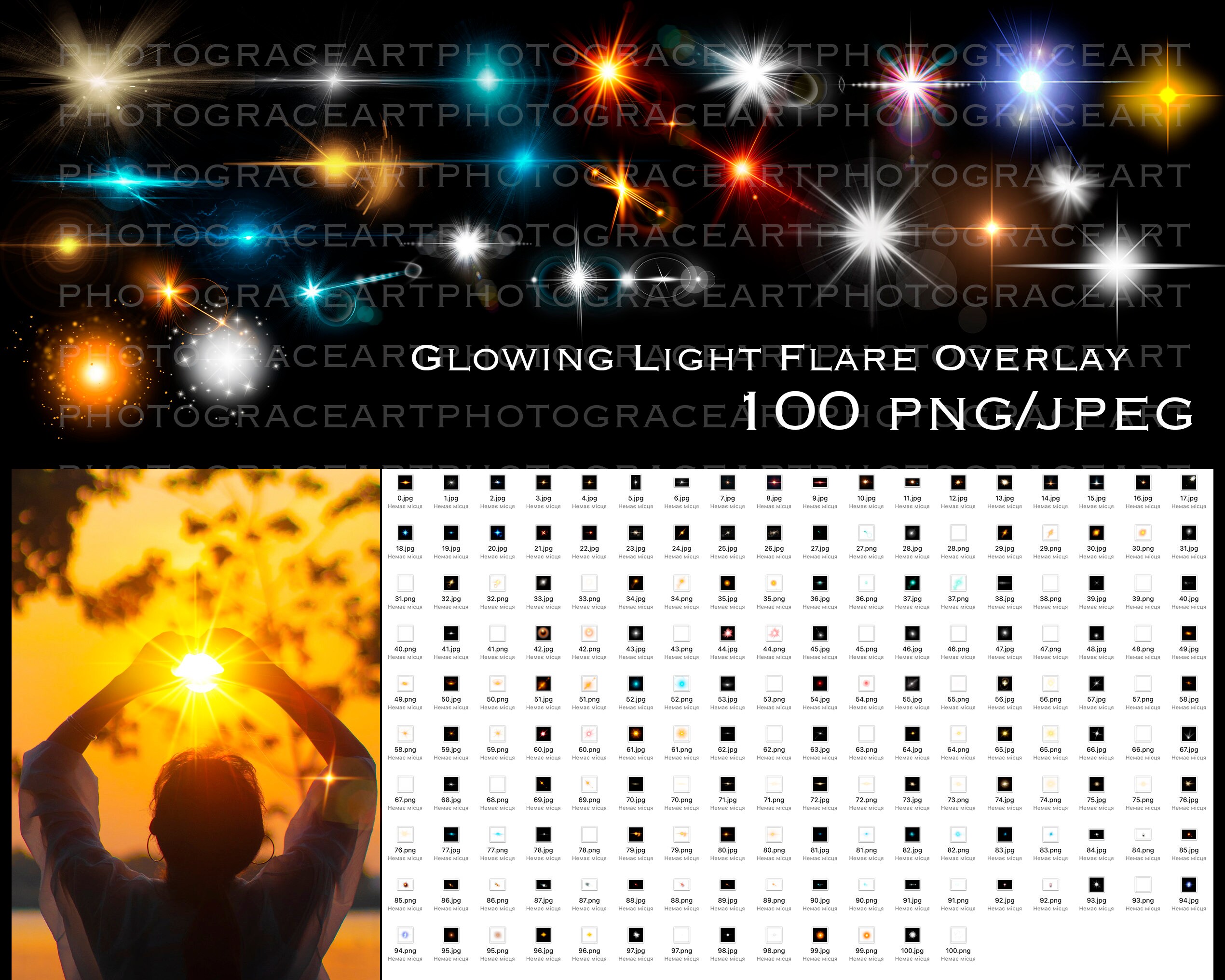 Overlay Light Glowing Light Flare Overlay, Lens Flare Overlays, Photoshop Overlay ...