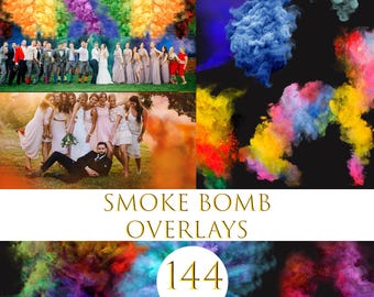 Smoke bomb overlays, Smoke Bomb, Colorful Smoke, Photoshop Overlay, Gender Reveal Smoke, Smoke Brushes, Colorful fog png, Smoke clipart png