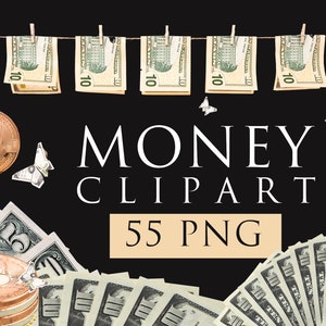 Geld png, Geld Clipart, Bitcoin png , 100 Dollar-Schein Png, Bargeld png, Dollarscheine Png, Banknote Overlay, fallende Banknoten, DIGITAL PNG