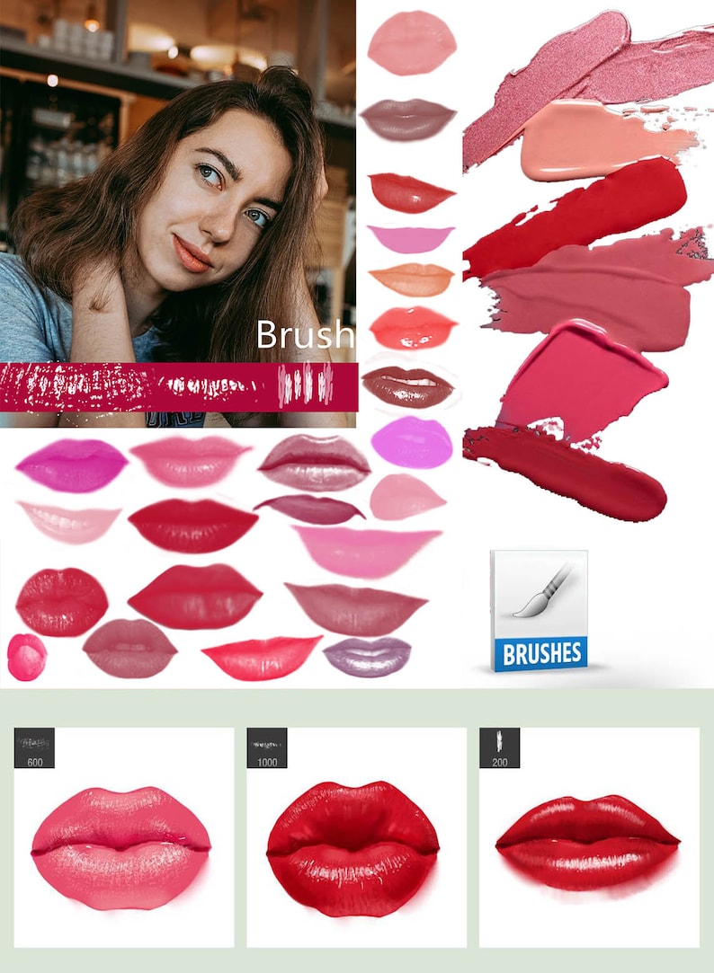 72 Lip Gloss Png Lip Glass Makeup Etsy
