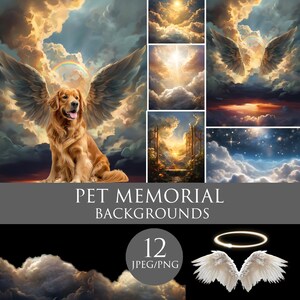 Pet memorial, Pet Memorial Digital Background, Way to Heaven Photography Background for Sympathy Pet Loss, All Dogs Go To Heaven wallpaper
