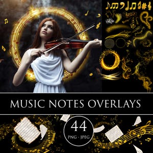 Music notes, Music notes overlays, Music sheets, Music overlays, Music Note clip art, musical symbols , Single Notes png, Music Clipart Note
