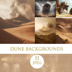 Fundo digital de deserto, Verme da areia, Cenário digital de deserto dramático, Cenário digital de dunas de areia, Planeta desértico, Dunas de areia digital