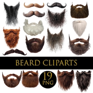 Beard clipart, beard overlay, Men Hairstyle, Beard png bundle, Beard editing,Hipster, Mustache png, beard styles, Hairstyle men clipart, png