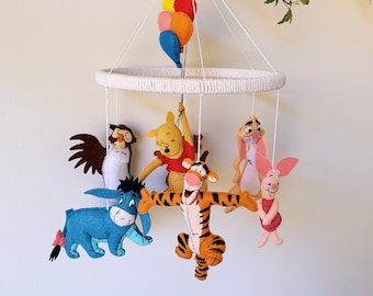 Winnie the pooh cot mobile sales