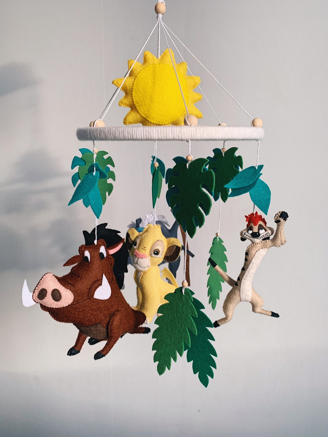 Baby mobile The Lion King/The Lion King/Baby mobile/Safari Etsy