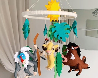 Baby mobile The Lion King/The Lion King/Baby mobile/Safari mobile/Jungle mobile /cribmobile/ baby gift