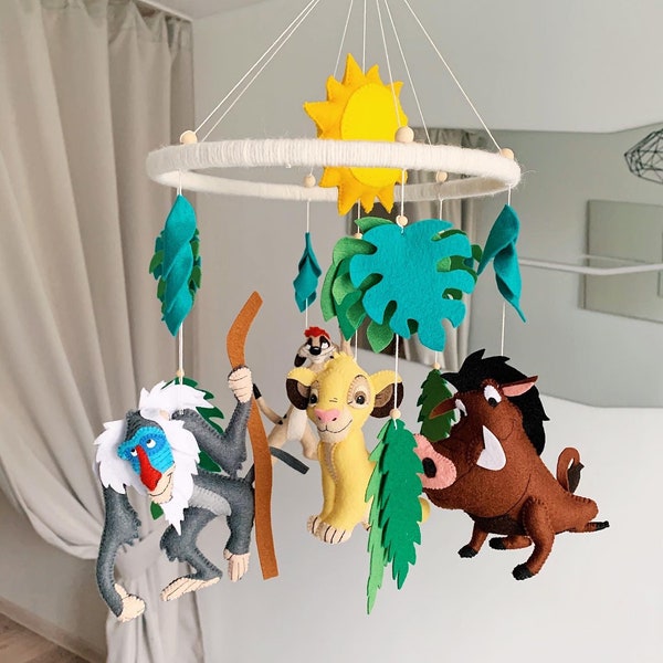 Baby mobile The Lion King/The Lion King/Baby mobile/Safari mobile/Jungle mobile /cribmobile/ baby gift