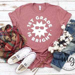 first grade is bright SVG - 1st grade SVG - first grade SVG - back to school - instant download