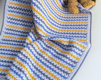 Ganchillo Manta Facil Etsy