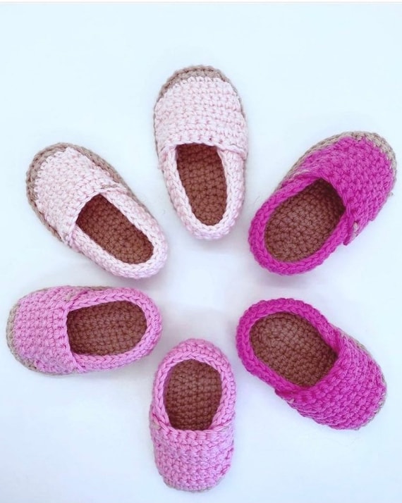 Patrón crochet. Tutorial alpargata ganchillo. - México