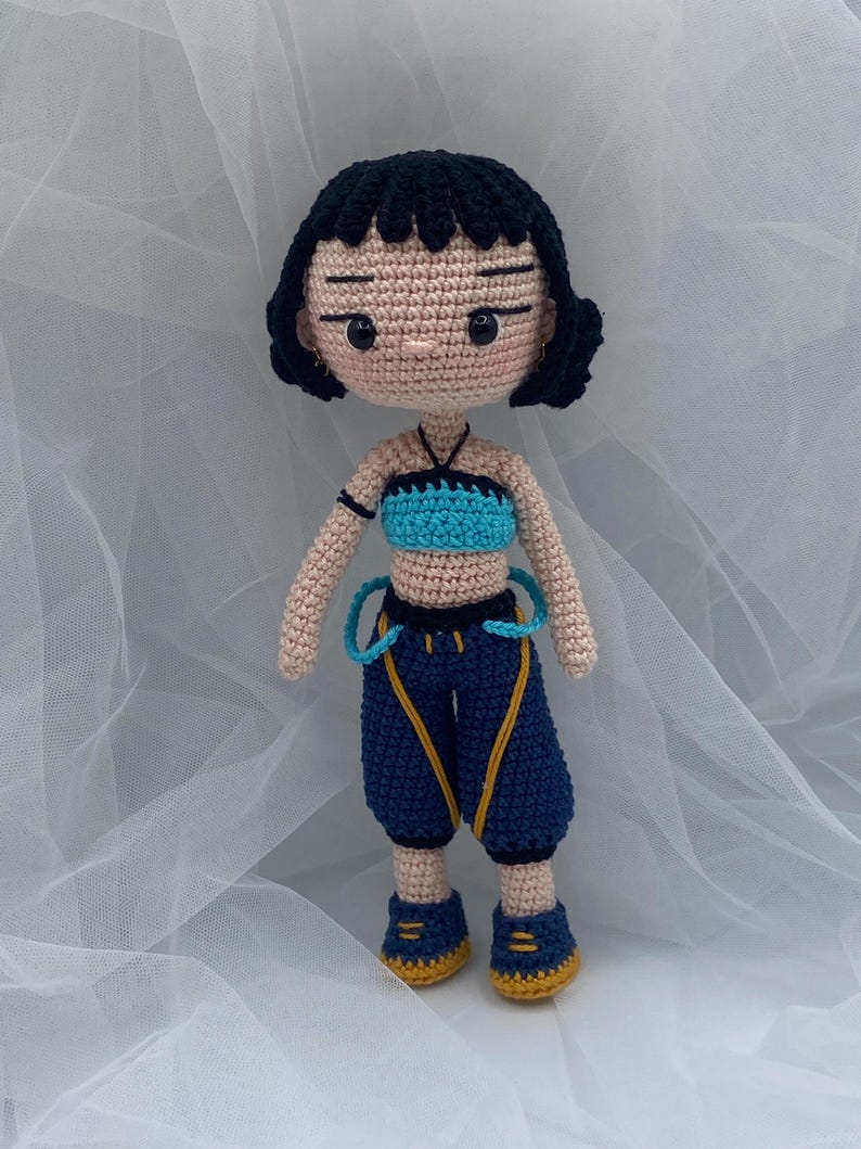 Crochet pattern bundle K-pop, Amigurumi K-Pop, 3-in-1 pattern pack, crochet pattern, K-pop girls, English, French and Spanish, PDF image 4