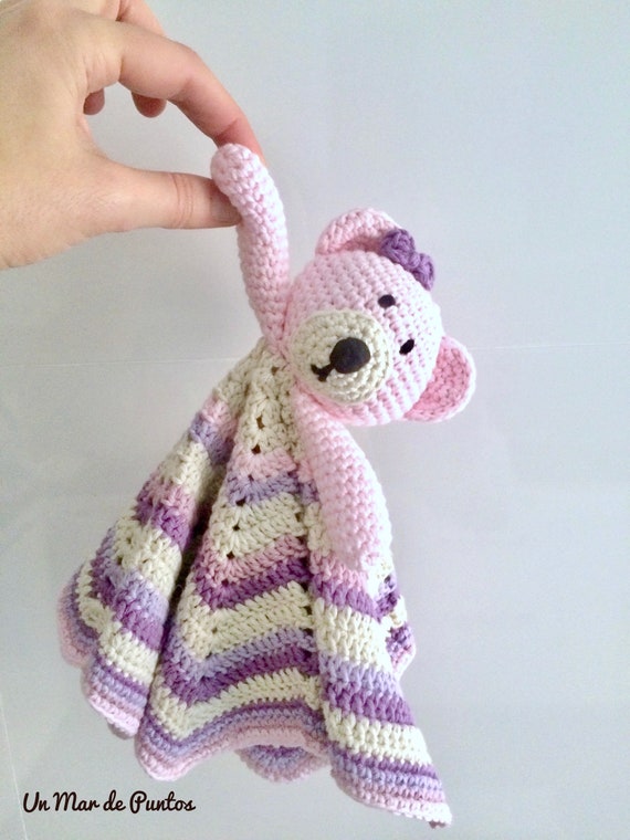 Pattern Comforter. Baby Lovey Pattern. Security Blanket. Crochet Baby Blanket Etsy Canada