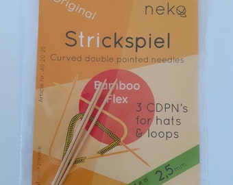 Neu!!! Neko Strickspiel XL  Bambusflex