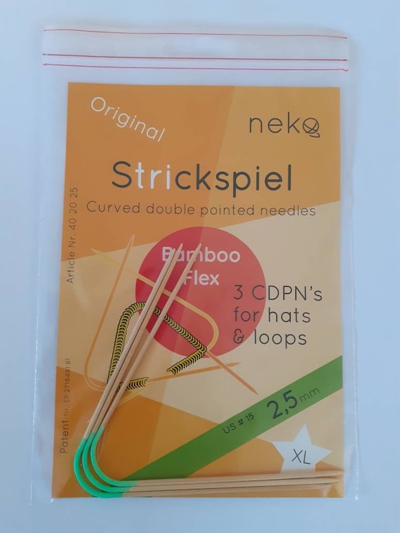 Neu!!! Neko Strickspiel XL Bambusflex - Etsy.de
