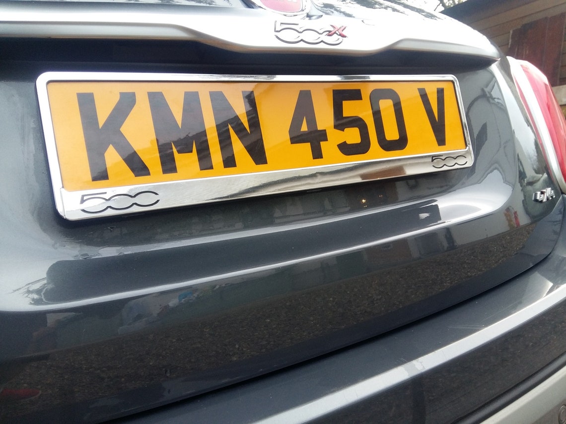 FIAT 500 choice of Colours Personalised Number Plate/license Etsy UK FIAT 500 choice of Colours Personalised Number Plate/license Etsy UK