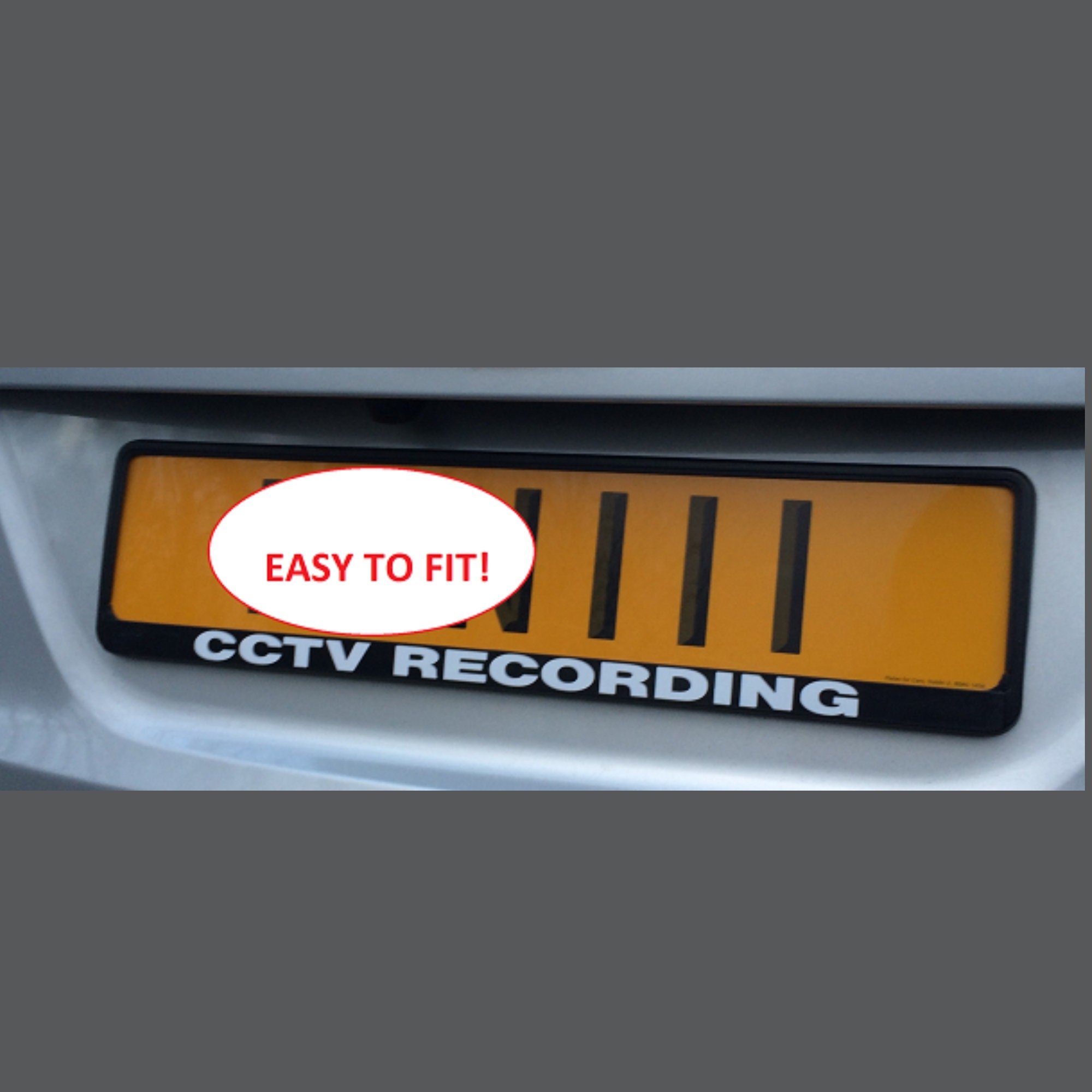 PERSONALISED Number Plate/license Plate Frame for Uk/european Etsy