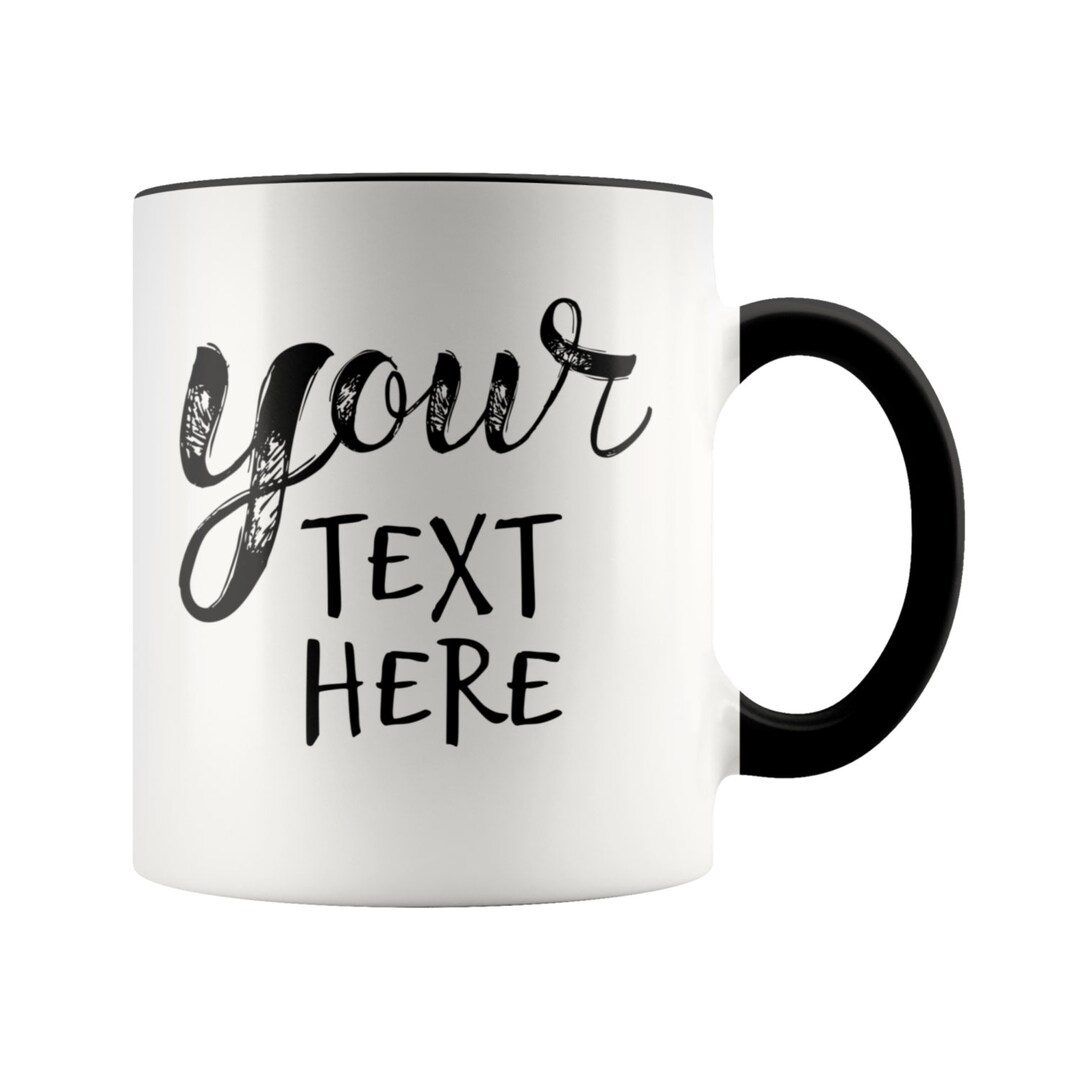 Custom Printed Mugscustom Mug Printingcustom Made Etsy