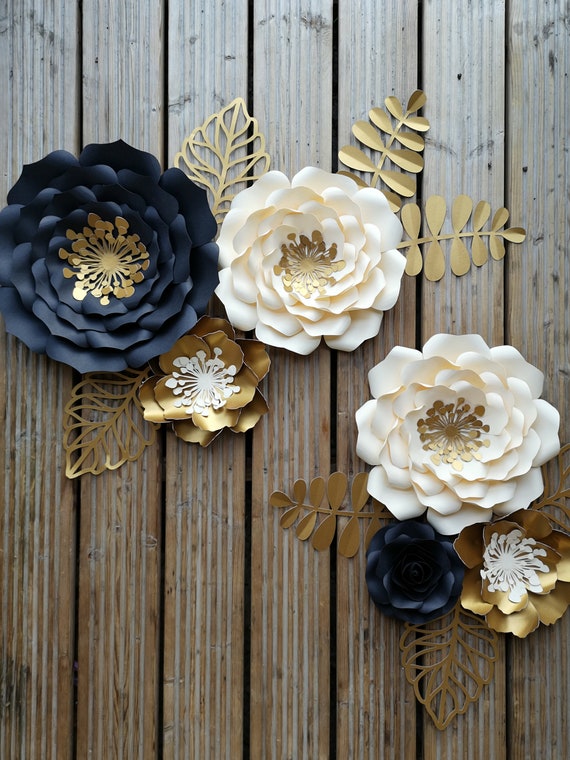 Elegant Paper Flower Set Nursery Flowers - Room Decor Ideas Nursery Paper Flowers Elegant Paper Flower Set Nursery Flowers - Room Decor Ideas Nursery Paper Flowers