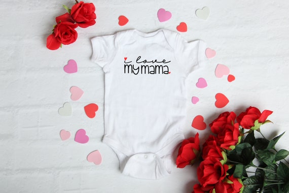 valentines baby grow