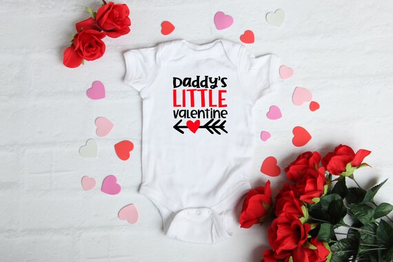 valentines baby grow