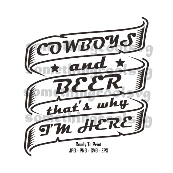 Cowboys & Beer That's Why I'm Here Funny Cowgirl T Shirt Cowboys & Beer That's Why I'm Here Funny Cowgirl T Shirt