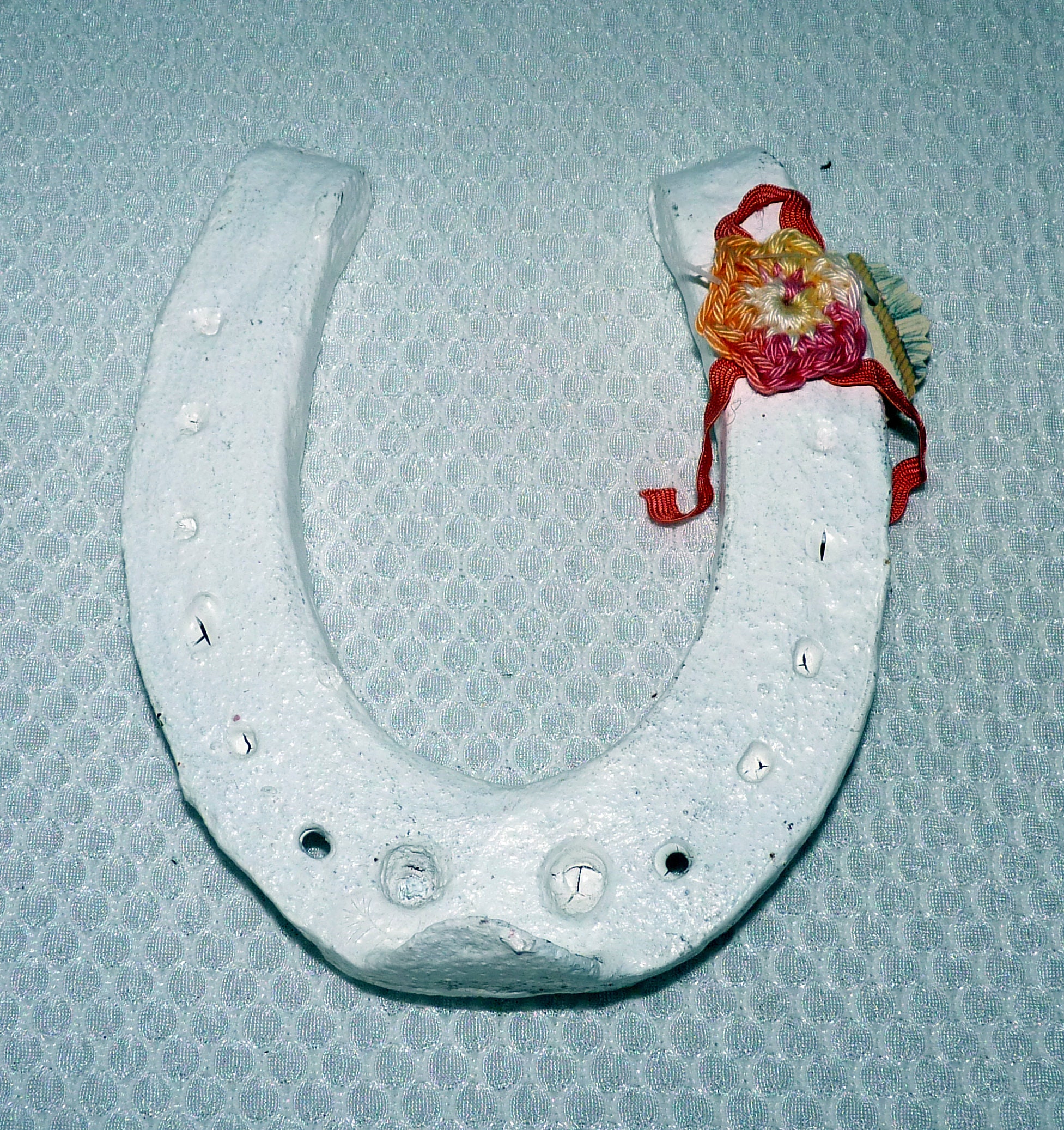 Porte-Serviettes Cheval Aubaho - Fonte Brute - Style Antique - Tête De Cheval