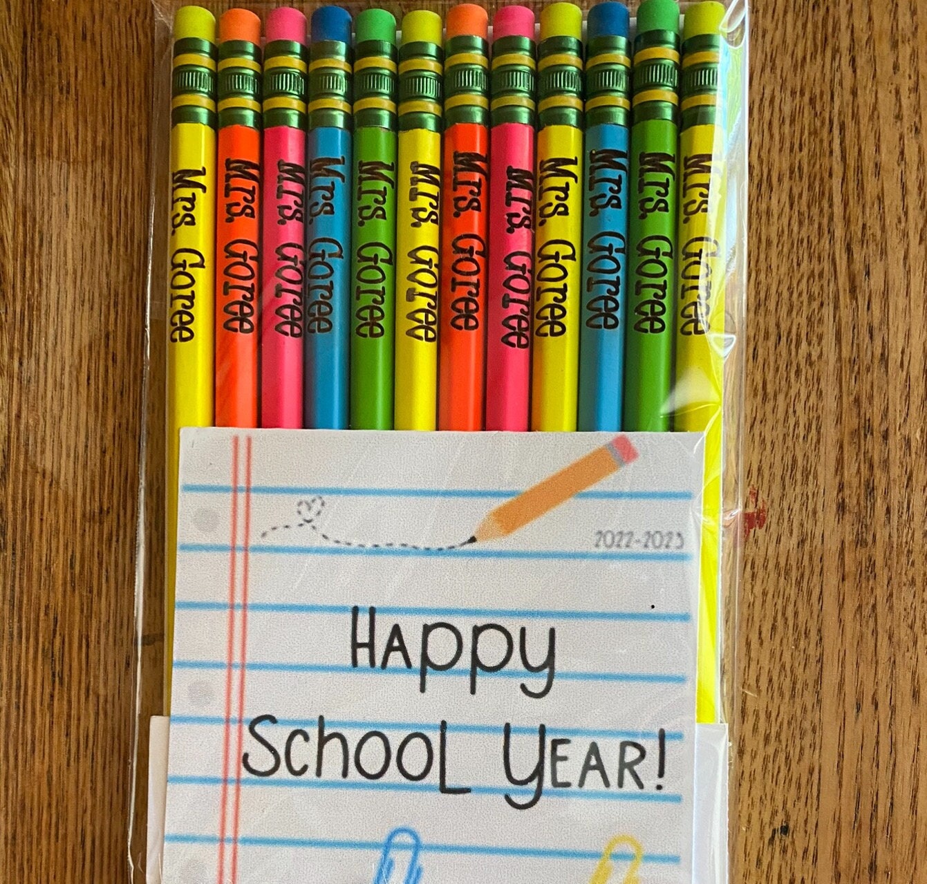 Personalized pencils, Custom Teacher pencils, Engraved pencils, Back to School Gift, Teacher Appreciation, Personalized School Supply