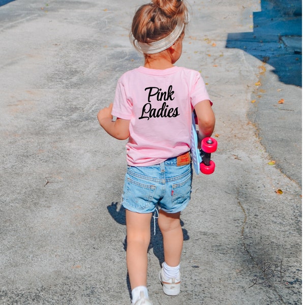Pink Ladies T-shirt/Baby Onesie, "Grease" theme shirt