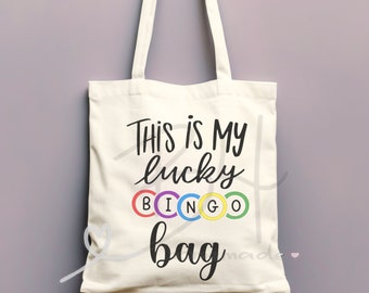 Mi bolsa de bingo de la suerte/bolsa de mano
