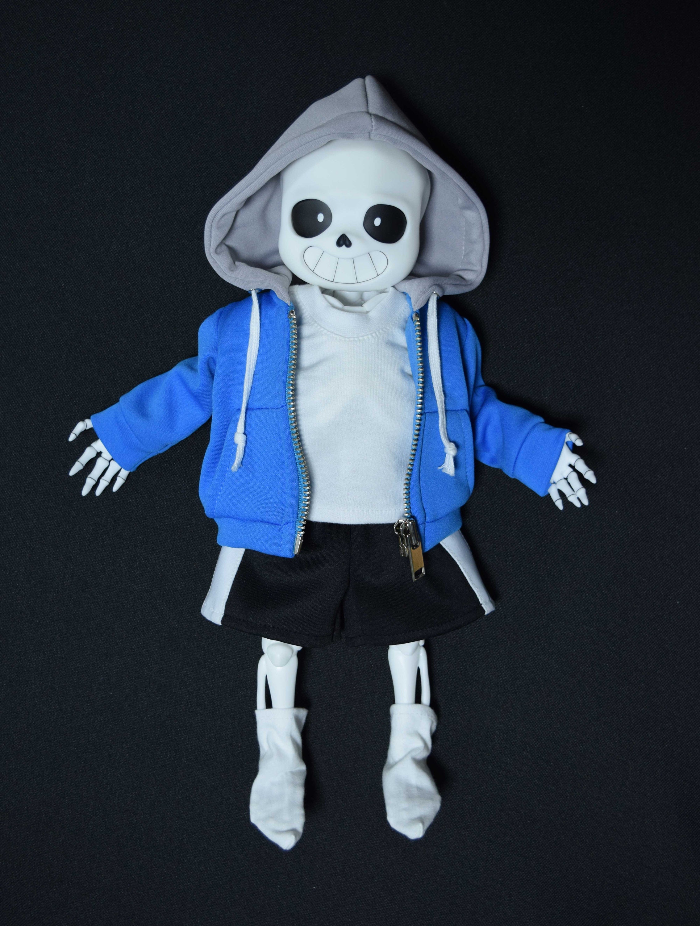 Undertale Ink Sans Small Stacking Plush Commission — Weasyl