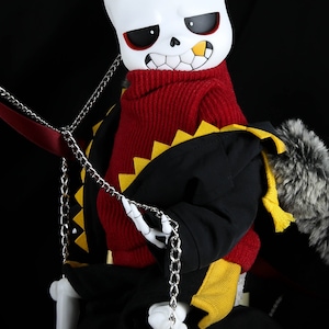 Fell Sans doll ver.2 Full set undertale 2022 NEW image 2