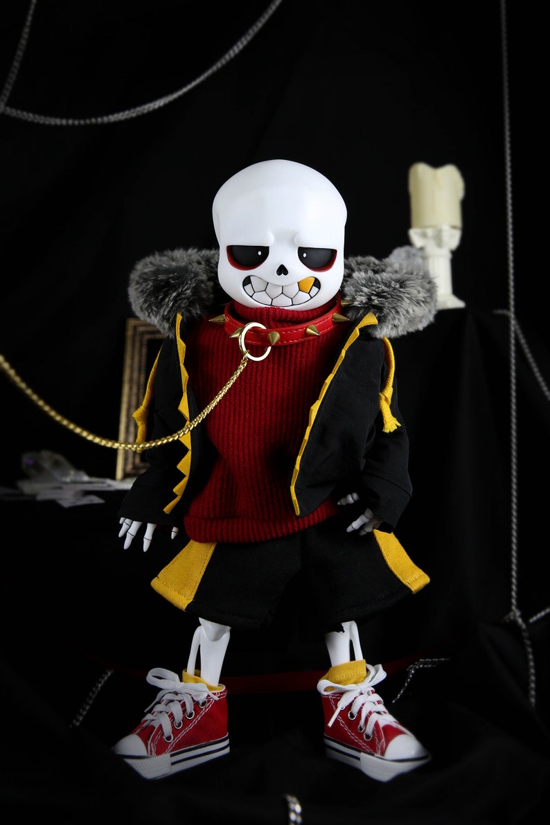 Fell Sans doll ver.2 Full set undertale 2022 NEW image 10