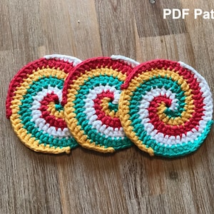 Spiral Crochet Scrubbies Pattern | Inspired by Kaylee from Firefly