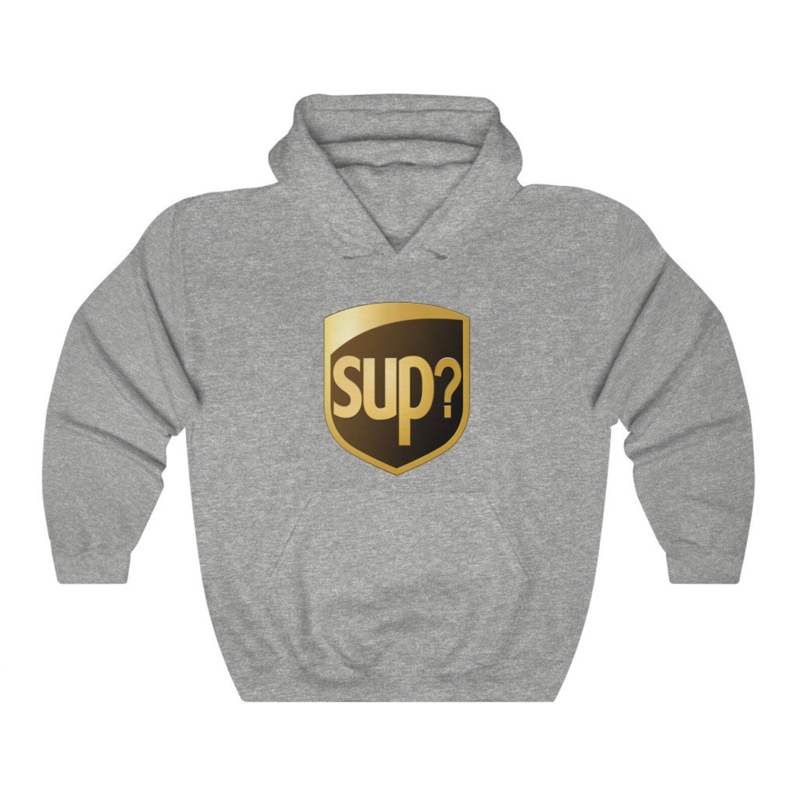 SUP UPS Hooded Sweatshirt UPS Hoodie Funny Logo Parody | Etsy