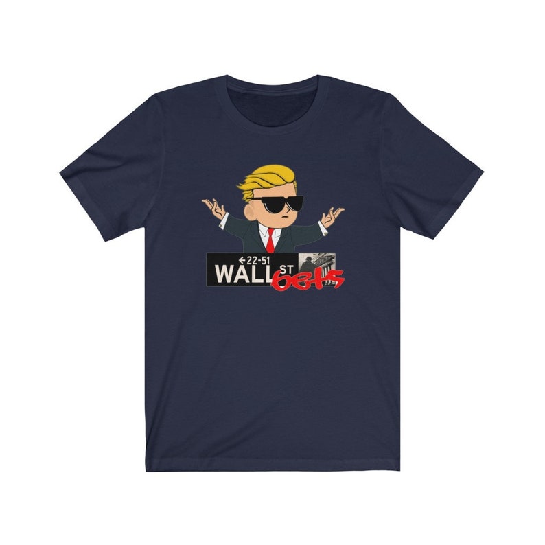 Gamestop Shirt Wall Street Revolution GME Wall Street Bets T-shirt WallStreetBets Shirt Gamestonk Shirt