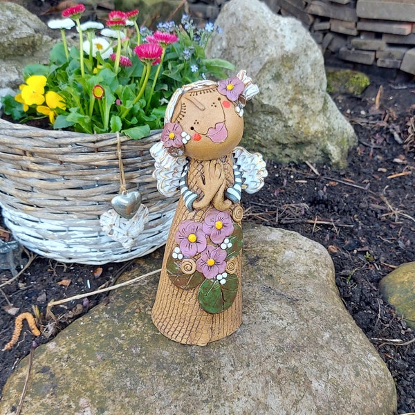 Zaunhocker aus ton Etsy.de