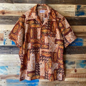 【お1人様1点限り】 Vintage 1960s Hawaiian Aloha Shirt by Mcinerny Made in トップス